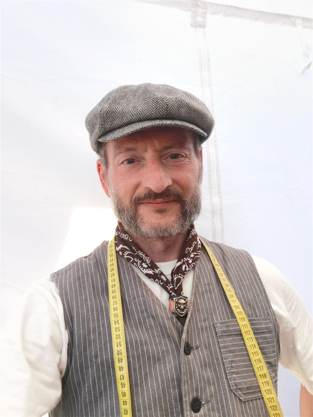 Pierluigi Rocca in seiner Werkstatt